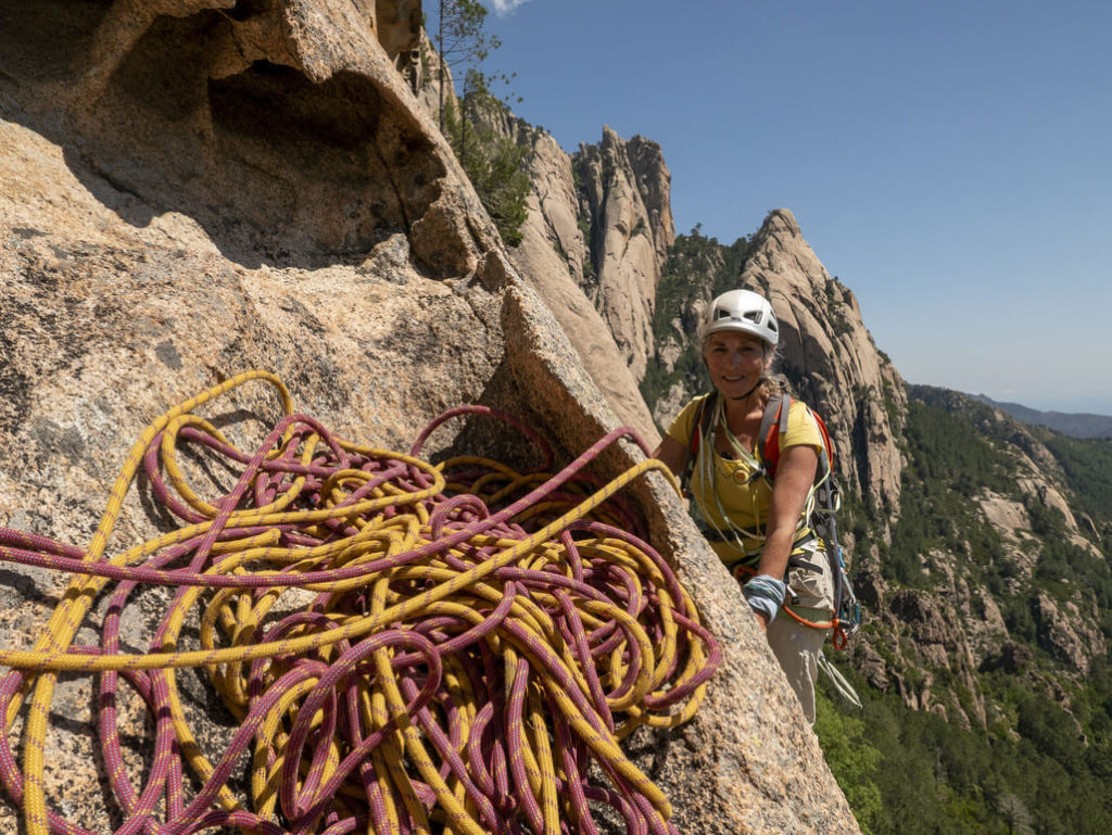 Escalade Grande Voie Bavella Corse Verticale